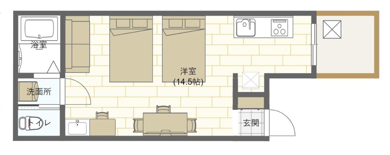 Apartament 雪時雨-大正 Osaka Zewnętrze zdjęcie